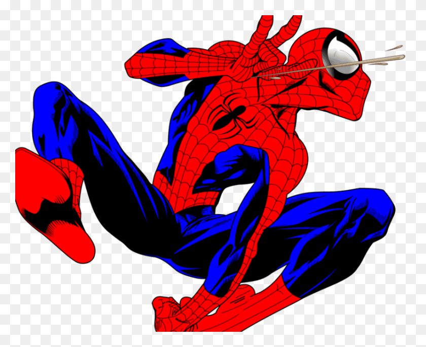 850x680 Spiderman Png - Spiderman Clipart PNG