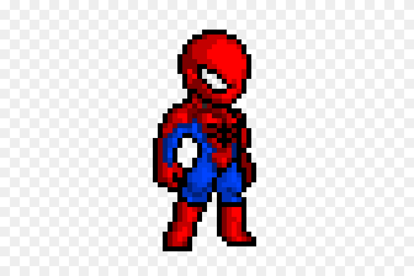 300x500 Spiderman Png Pixel Art Maker - Pixel PNG