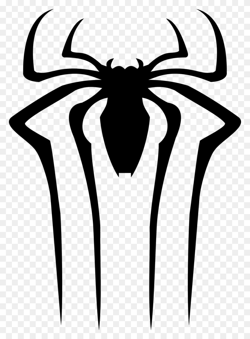 1024x1419 Spiderman Spider Logos - Spider Black And White Clipart