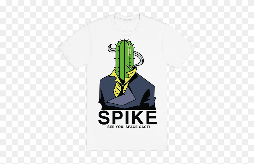 484x484 Spike Cactus Cowboy Bebop Camiseta Lookhuman - Spike Spiegel Png
