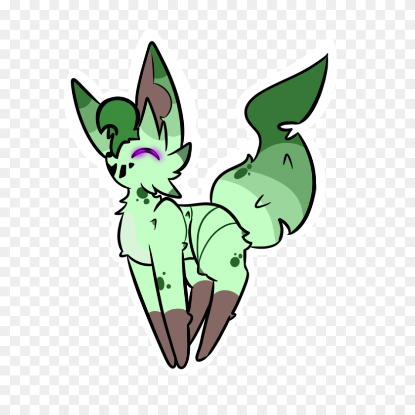894x894 Spiky Leafeon - Leafeon PNG