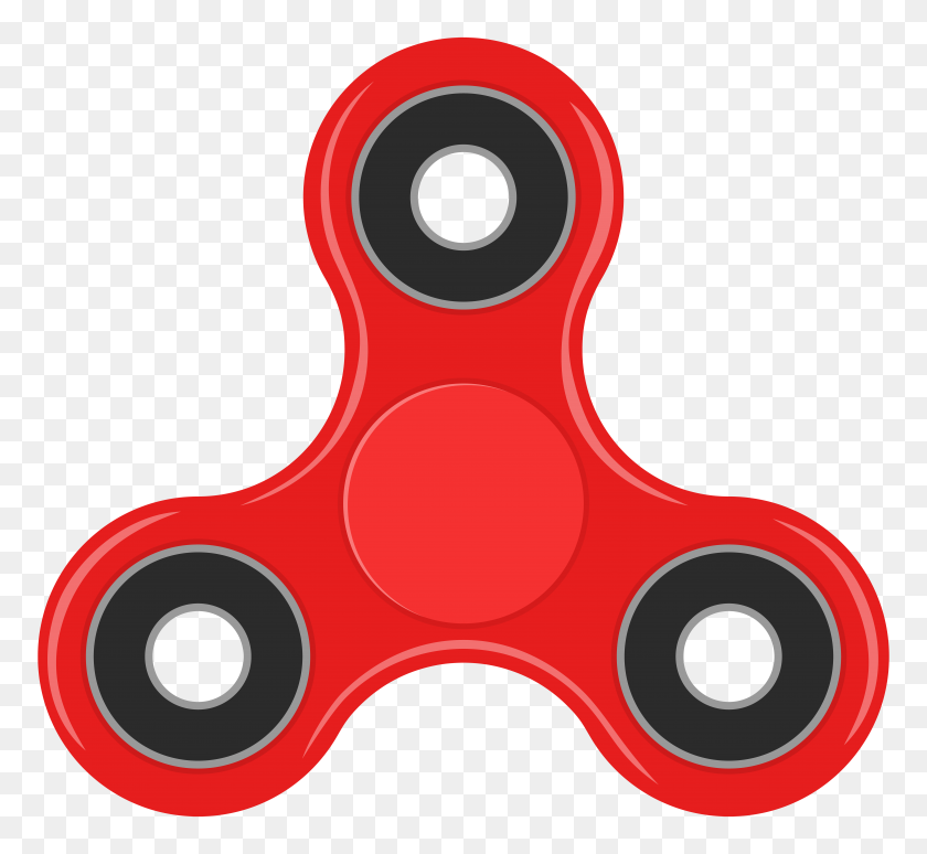 8000x7332 Spinner Red Png Clip Art - Red Circle Clipart
