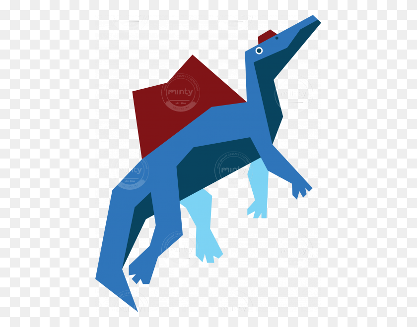 455x600 Спинозавр - Спинозавр Png