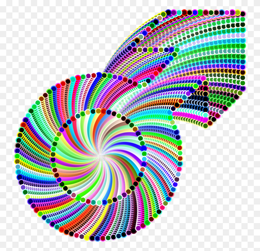 750x750 Línea De Punto De Espiral Púrpura - Imágenes Prediseñadas De La Galaxia Espiral