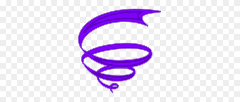 293x297 Spiral Purple Clip Art - Headband Clipart