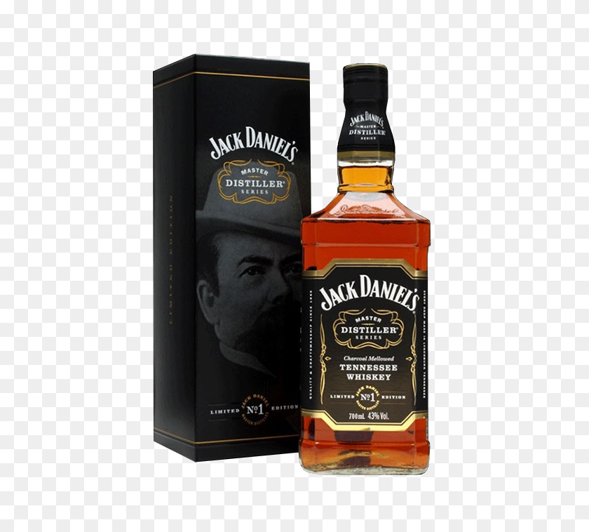566x698 Spirits Whisky's Jack Daniel Master Distiller - Jack Daniels Bottle PNG
