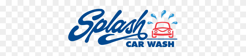 374x133 Splash Car Washes - Car Wash Logo PNG