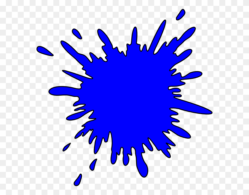 594x598 Splash Clipart Paintball - Mud Splatter PNG