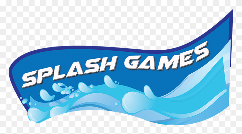 800x415 Splash Games Competencia Wet 'N Wild Donde Los Equipos Compiten - Clipart De Slip N Slide