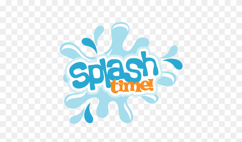 432x432 Splash Time! Scrapbook Title Swimming Scrapbook Title - Splash Day Clipart