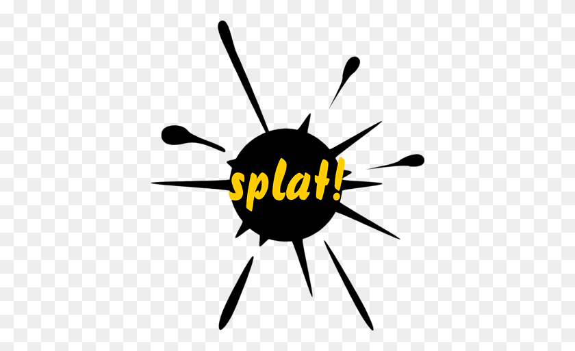 400x453 Splat Cliparts - Paint Splatter PNG