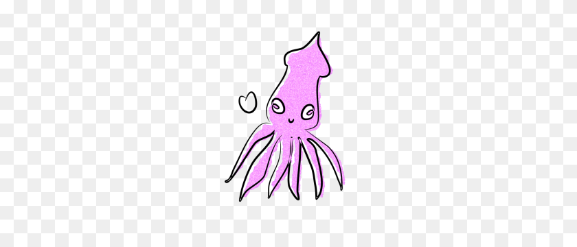 212x300 Splatoon Squid Octopus Clip Art - Octopus Clipart PNG