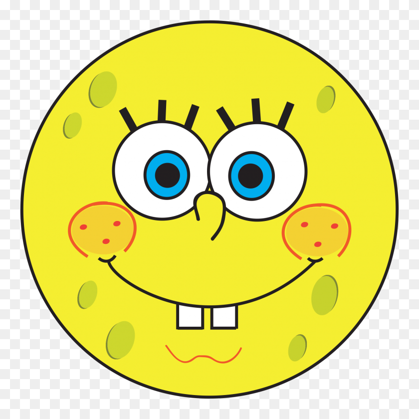 1645x1645 Spongebob Creativeoneblog - Spongebob Face PNG