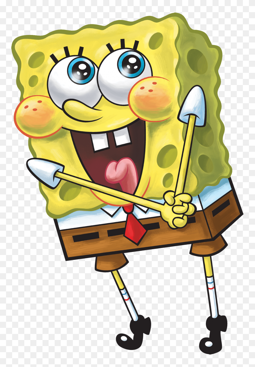 1200x1768 Spongebob In Love Transparent Png - Spongebob Clipart