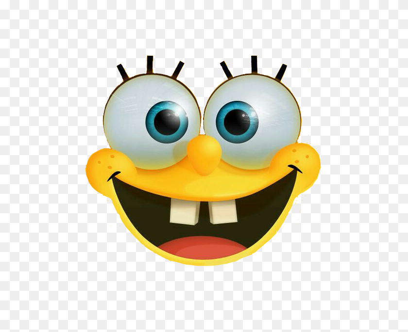 640x625 Spongebob Sponge Bob Selfie Yellow Stickers Eyes Fteey - Selfie Clipart