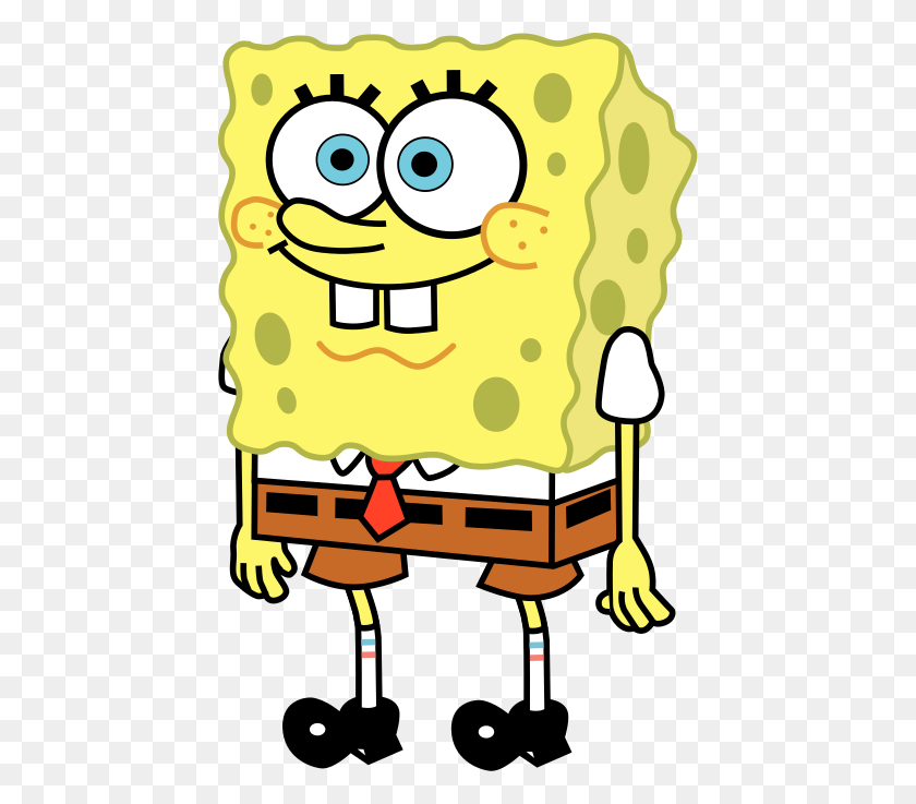 440x677 Spongebob Squarepants - Spongebob PNG