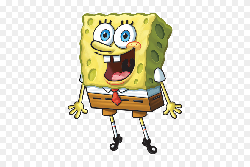 500x500 Spongebob Squarepants - Narrator Clipart