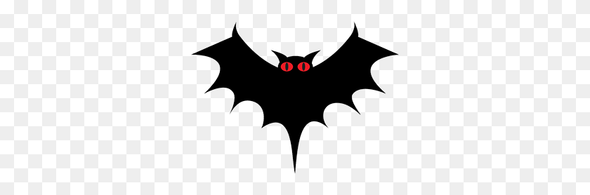 296x218 Spooky Clipart Bat - Spooky Clipart