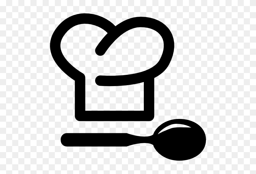 512x512 Spoon Icon - Wooden Spoon Clipart Black And White