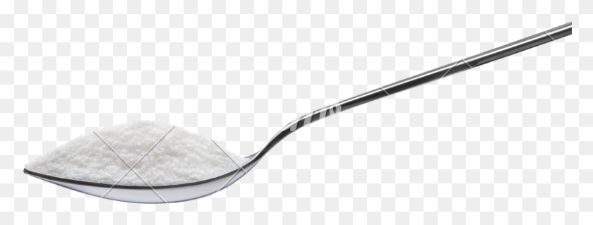 800x266 Spoon Of Sugar Isolated - Sugar PNG