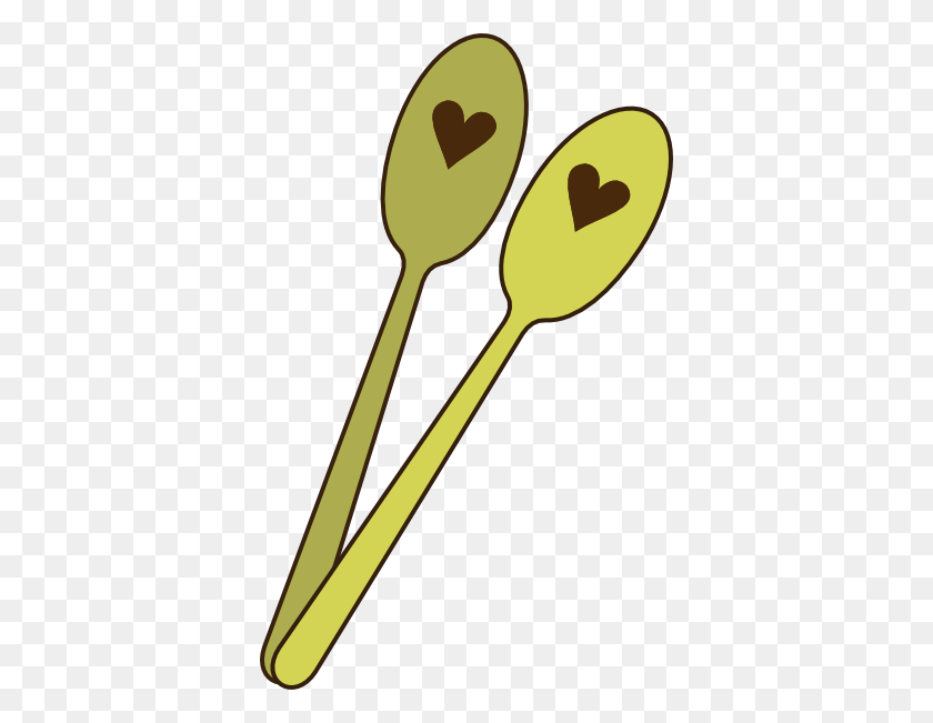 372x591 Spoon Set Clip Art - Spoon PNG