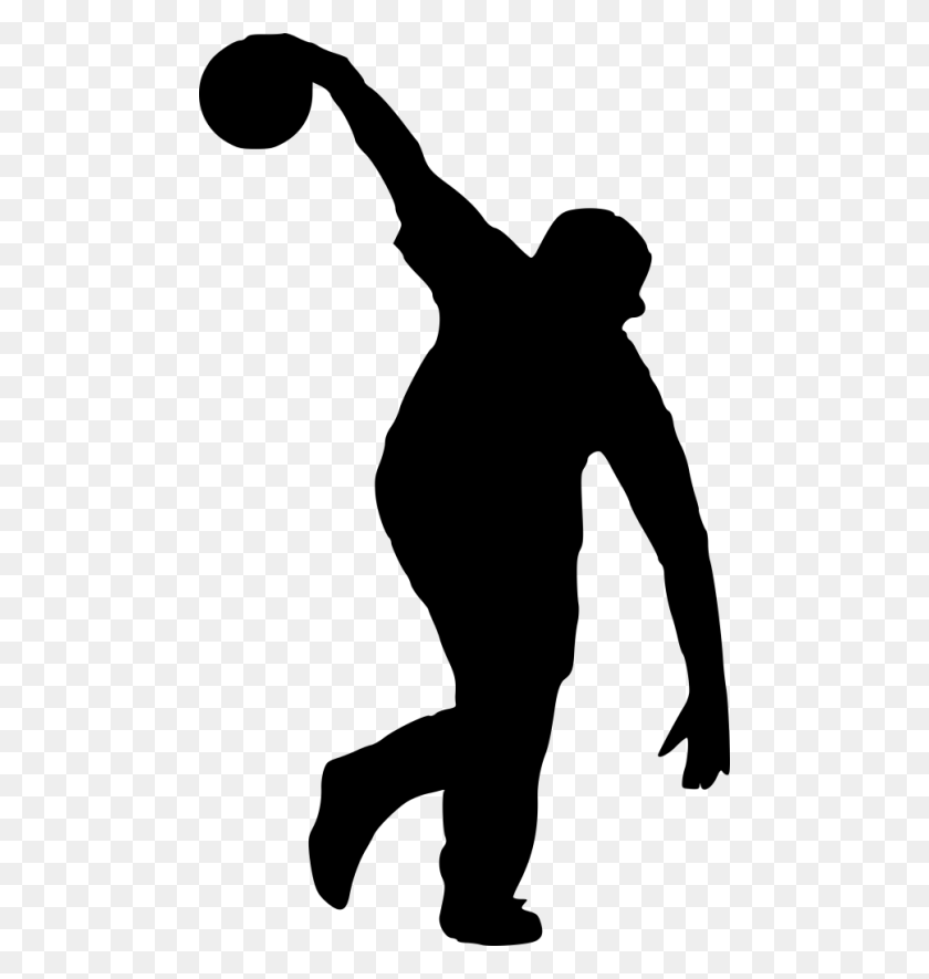 480x825 Sport Bowling Silhouette Png - Bowling PNG