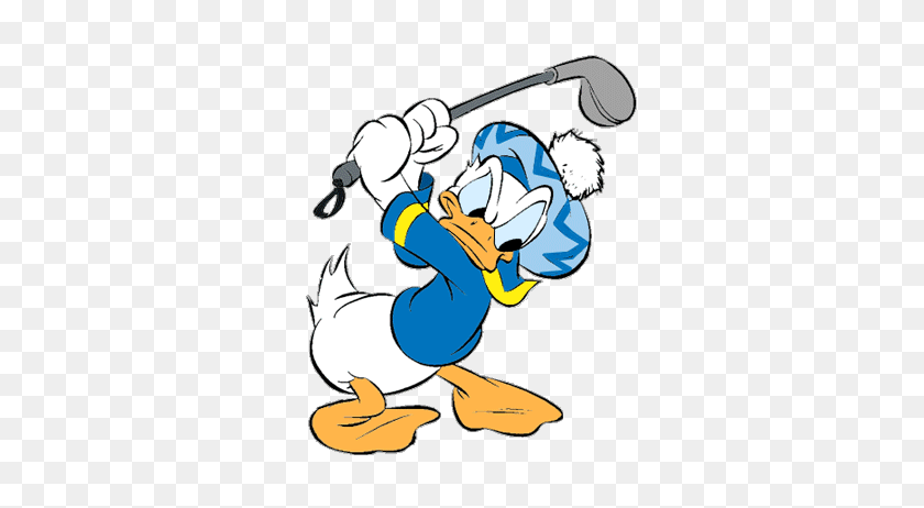 331x402 Sport Clipart Donald Duck - Donald Duck Clipart