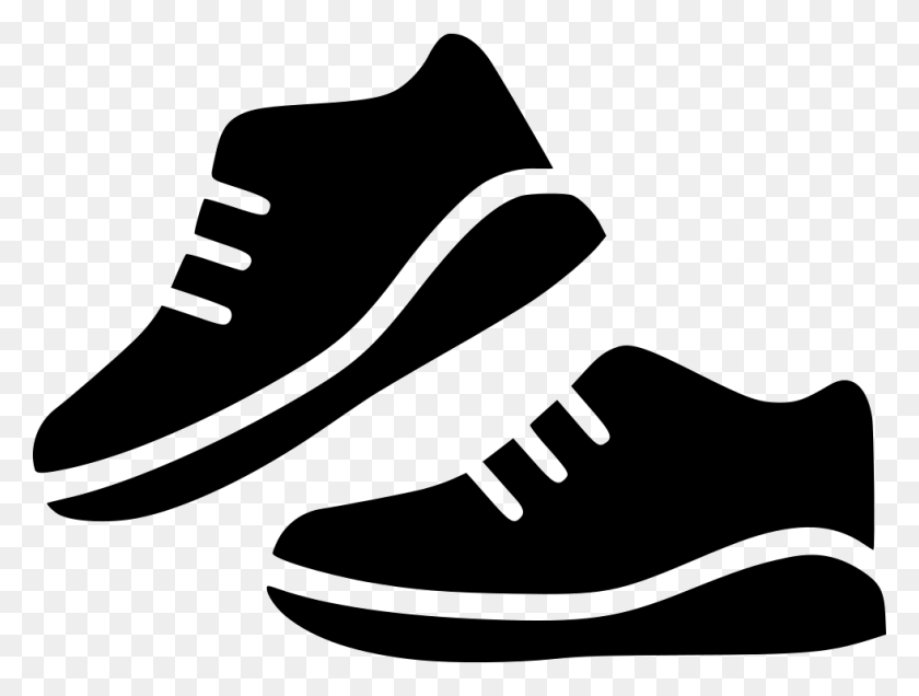 980x724 Sport Shoes Pair Run Png Icon Free Download - Sneakers PNG
