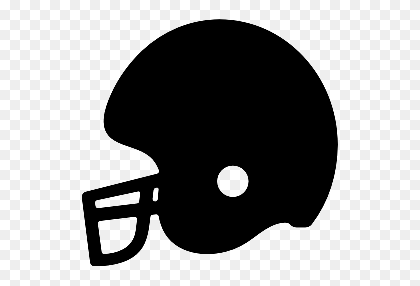 512x512 Sportive, Football, Protection, Sports, Helmets, Sport, Helmet - Football Helmet Clipart Black And White