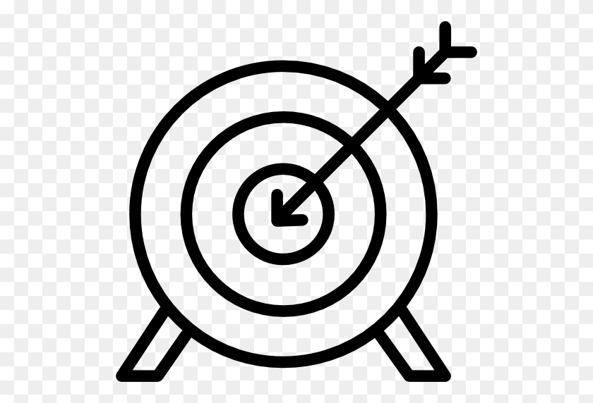 512x512 Sports And Competition, Sport, Archery, Target, Weapons, Sports - Archery Target Clipart