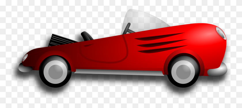 1846x750 Спортивный Автомобиль Классический Автомобиль Вождение Старинного Автомобиля - Старинный Грузовик Клипарт