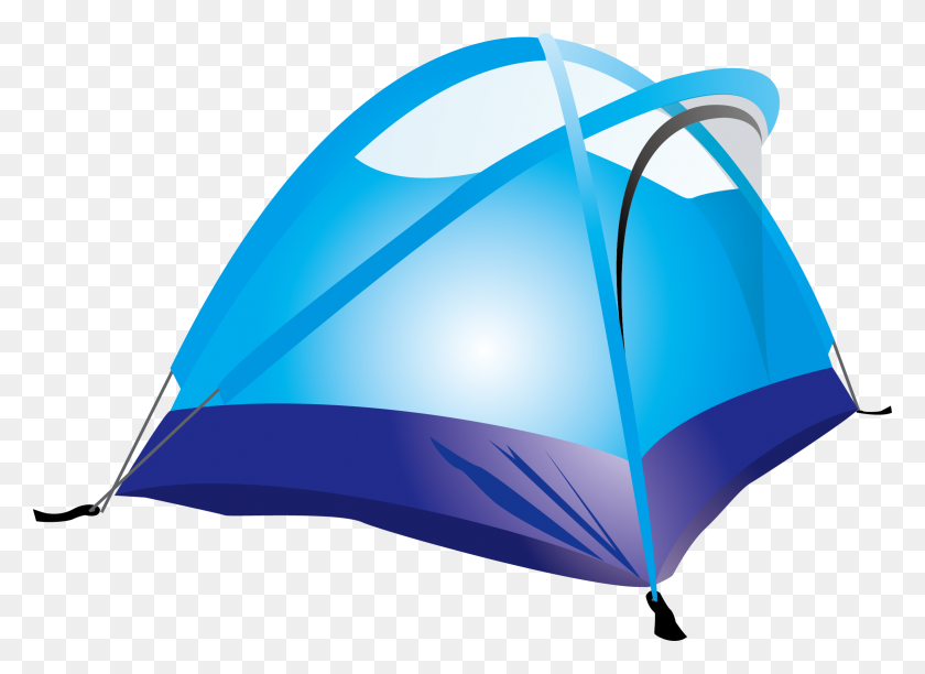 2335x1654 Sports Car Tent Clip Art - Camping Tent Clipart