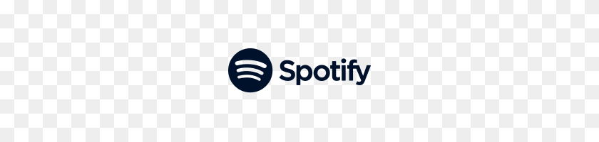 320x140 Панель Логотипа Spotify, Черная + Отправка - Spotify Png