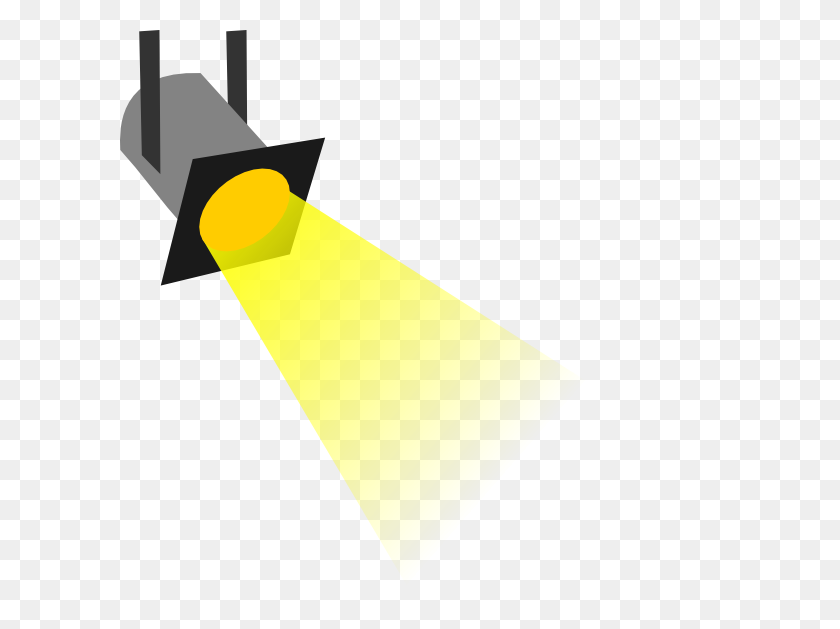 600x569 Spotlight Spot Light Clipart - Audition Clipart