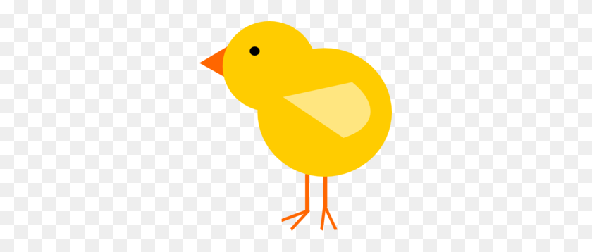 273x298 Spring Birds Clip Art Yellow Baby Chick Clip Art Easter - Yellow Bird Clipart