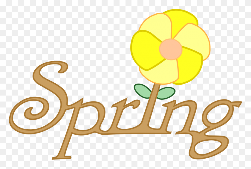 900x584 Spring Borders Clip Art Free - Spring Clipart PNG