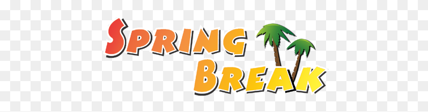 450x161 Spring Break - Spring Break PNG