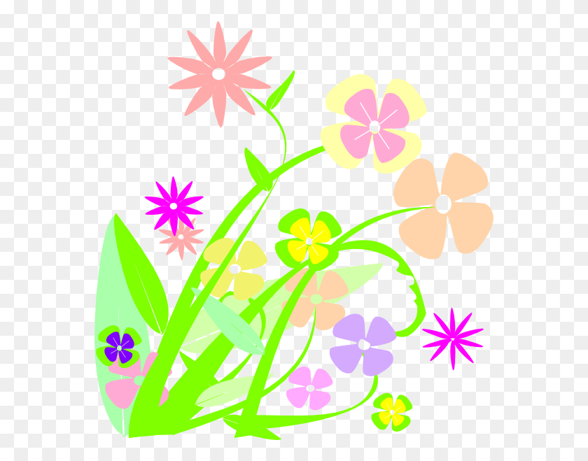 570x599 Spring Clip Art - Spring Time Clipart