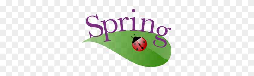 298x192 Spring Clip Art Lady Bug - Spring Animals Clipart
