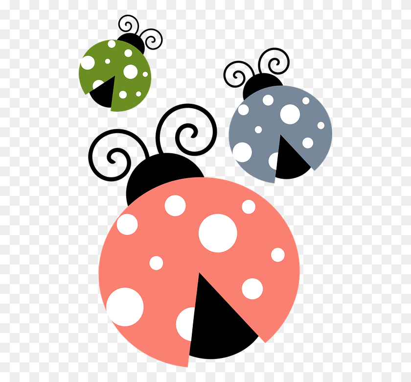 518x720 Primavera Clipart Lady Bug - Free Ladybug Clipart