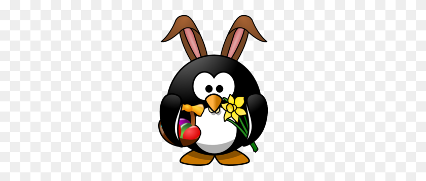 216x297 Spring Clipart Penguin - Spring Animals Clipart