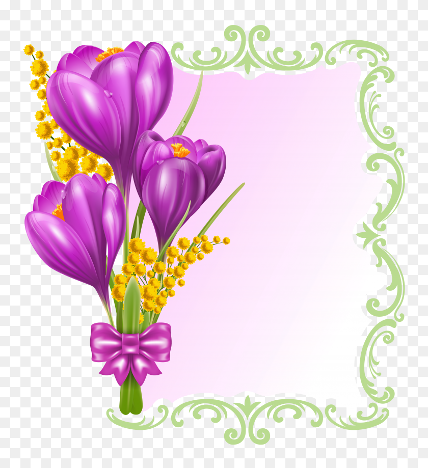 4718x5196 Spring Decorative Blank Png - Spring PNG
