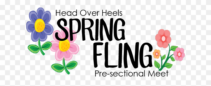 632x283 Spring Fling Local Competition Head Over Heels Gymnastics - Spring Fling Clip Art