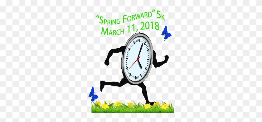 276x332 Клипарт Spring Forward - Весна Вперед 2018