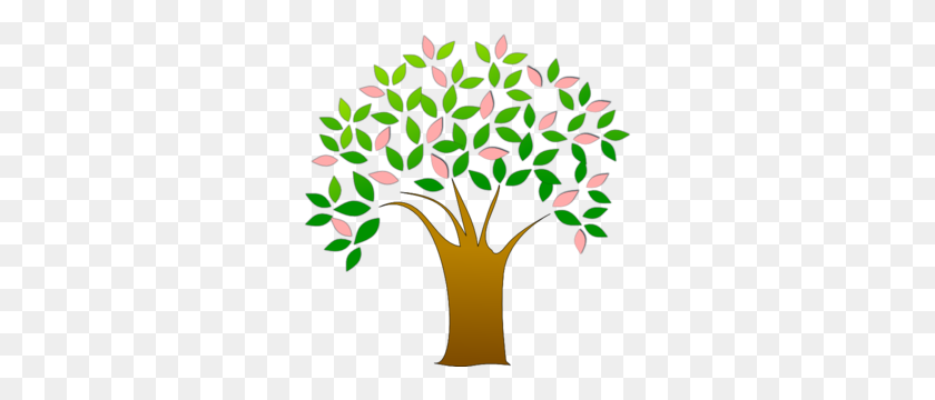 294x300 Spring Season Clipart Free Clipart - Spring Tree Clipart