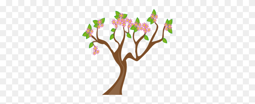 297x285 Spring Tree Clipart - Apple Tree Clipart