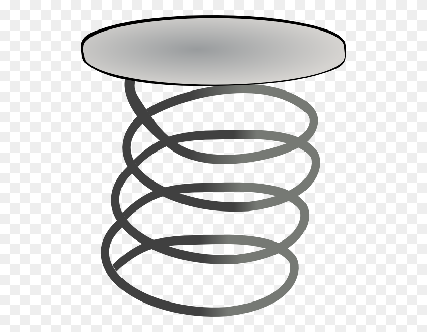 522x593 Springs Clipart Group With Items - Piston Clipart