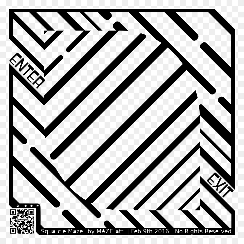 2400x2400 Squarcle Maze Icons Png - Maze PNG