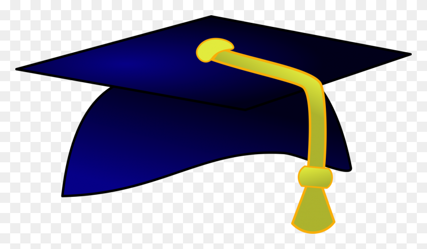 1357x750 Square Academic Cap Hat University Professor - Graduation Cap 2018 Clipart