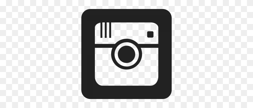 300x300 Квадратные Архивы - Значок Instagram Png Белый